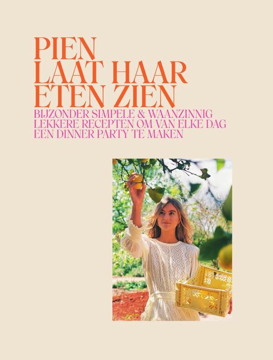Boek cover Pien laat haar eten zien van Pien Wekking (Hardcover)
