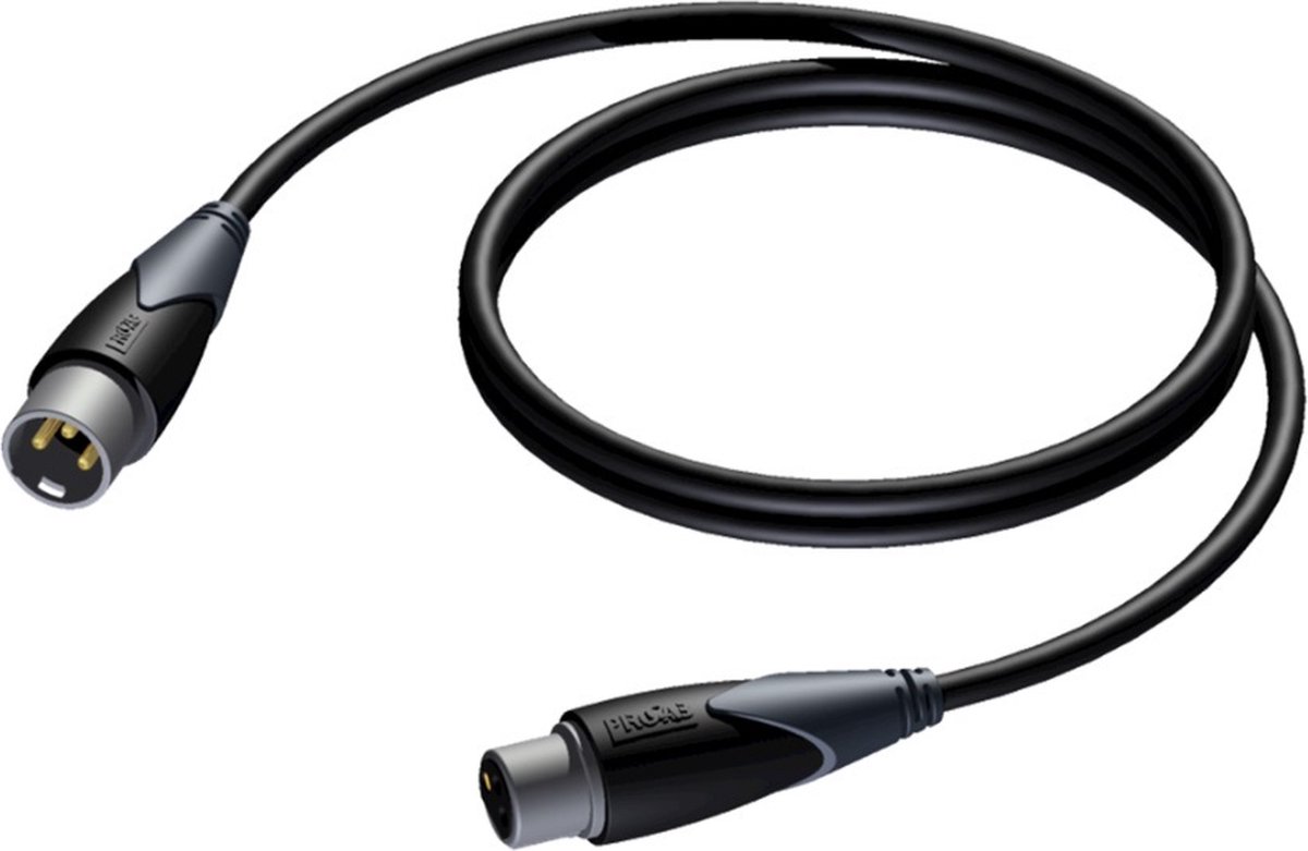 Procab CLA901 gebalanceerde XLR mannelijk - XLR vrouwelijk kabel - 10 meter