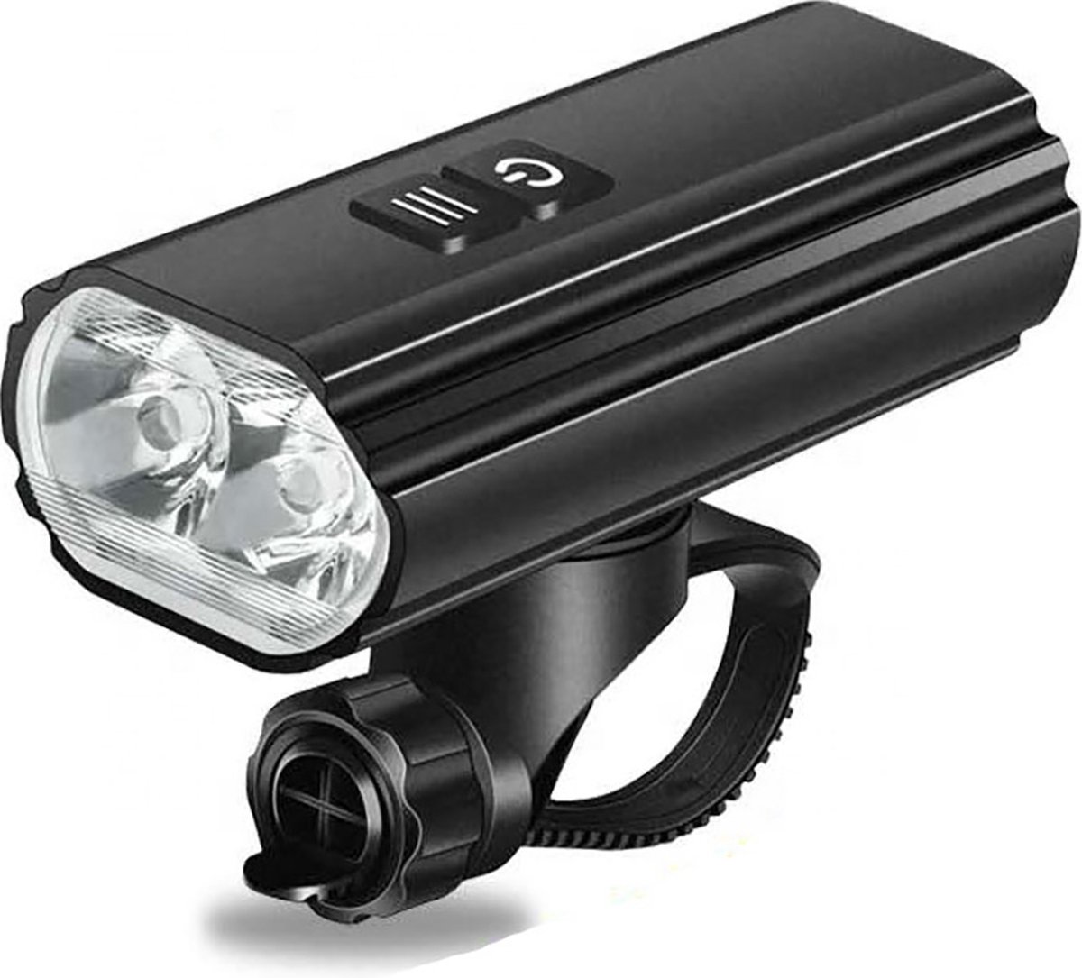 Lightyourbike ® SKYLINE 1.800 - Koplamp Fiets LED - USB Oplaadbaar - Fietslamp Racefiets & MBT - 1.800 lumen