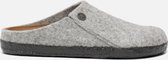 Birkenstock Zermatt Standard WZ Narrow Dames Sloffen - Light Gray - Maat 39