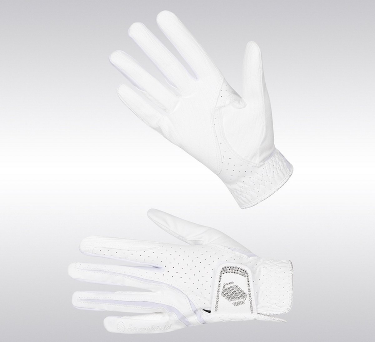 Samshield handschoen V-Skin Swarovski - maat 8 - white