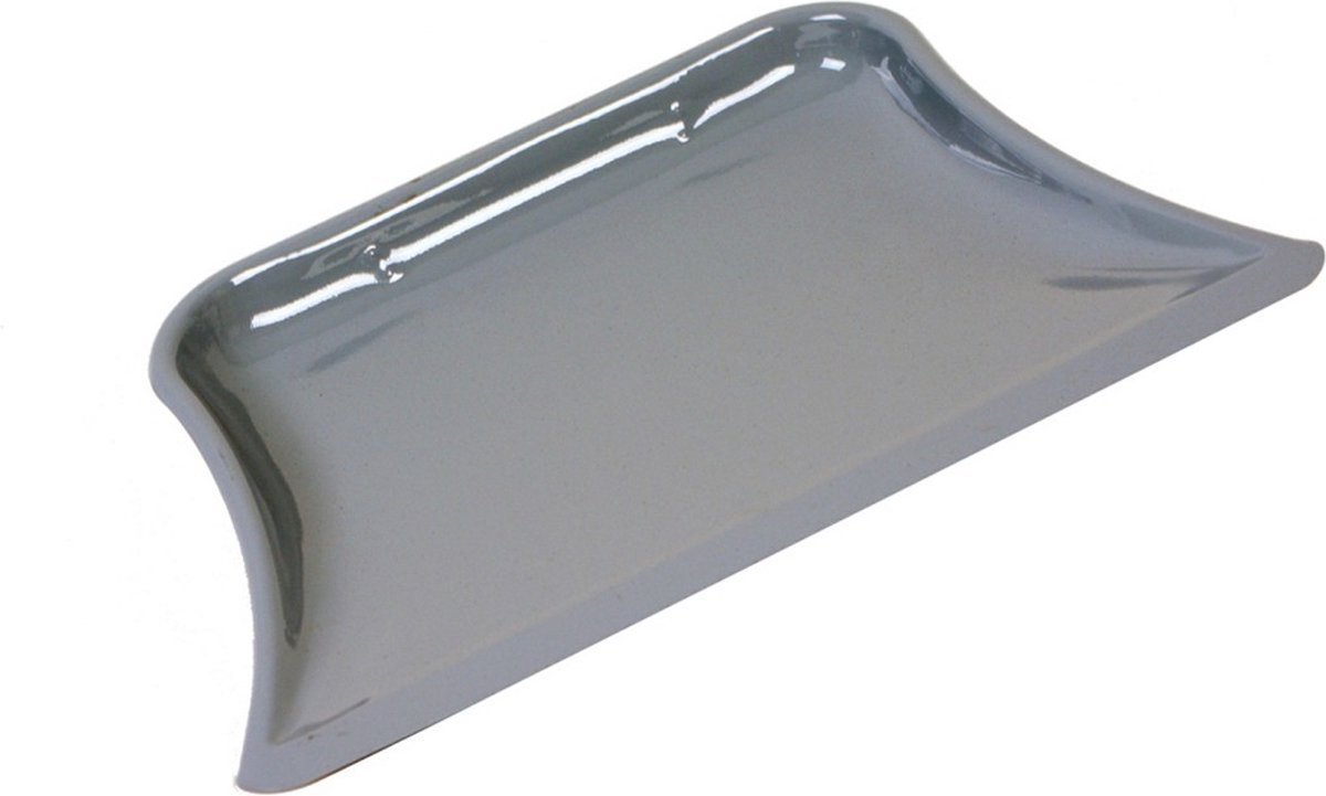 Luva Luxe Metalen Stofblik Grijs