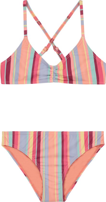 Shiwi KATE bikini set MYKONOS STRIPE - blush pink - 164