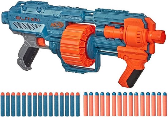 Foto: Nerf elite 2 0 shockwave rd 15 blaster 30 darts