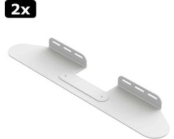 2x Flexson FLXBFWM1011 Sonos Beam Beugel Wit