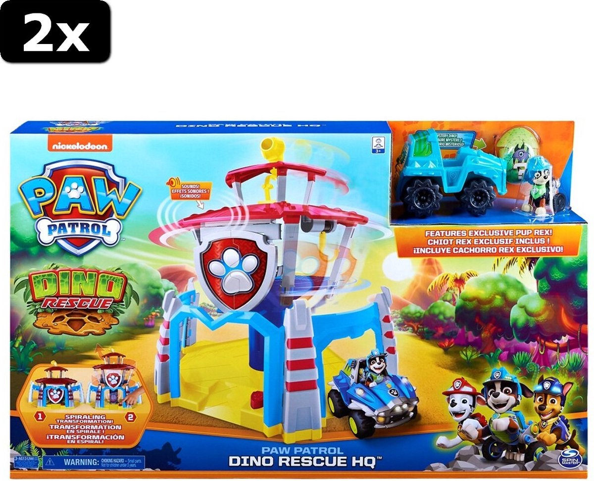 Paw Patrol Figuras Jungle Pups, con 8 Figuras de Juguete coleccionables