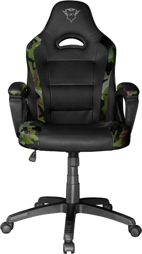 Trust GXT 701C Ryon - Chaise de Gaming / Chaise de bureau - Vert camouflage  | bol.com