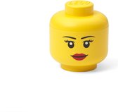 LEGO Iconic Storage Box Head Girl Mini - Ø 10,2 cm - Polypropylène