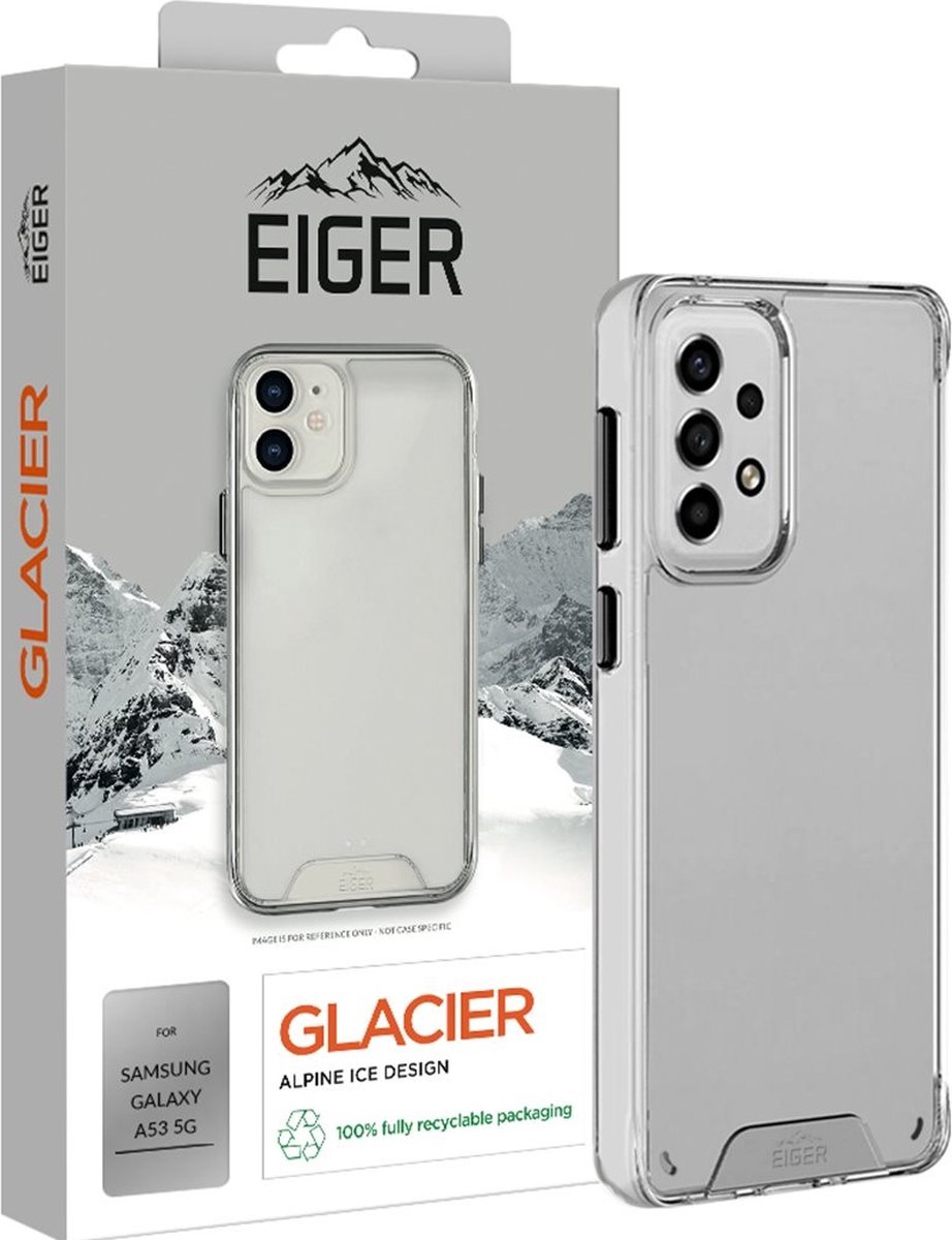 Eiger Glacier Series Hoesje Transparant Geschikt voor Samsung Galaxy A53