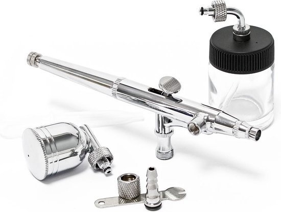 Wiltec airbrushpistool type 136 Double Action, spuitpistool