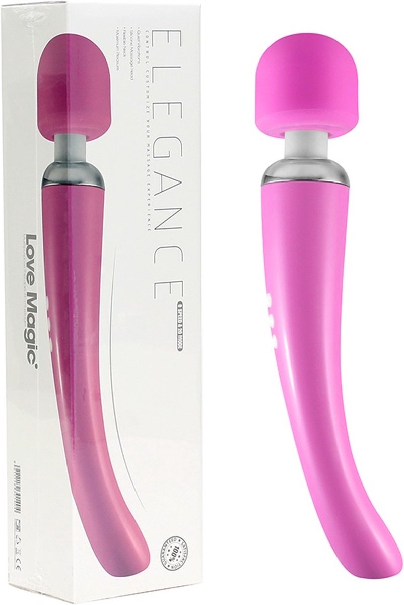Love Magic Elegance vibrator - roze 29,3cm
