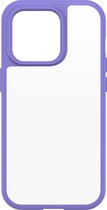 OtterBox React Série Coque pour iPhone 14 Pro, Antichoc, anti-chute, ultra-mince, protection fine, testé selon les normes militaires, Antimicrobien, Purplexing