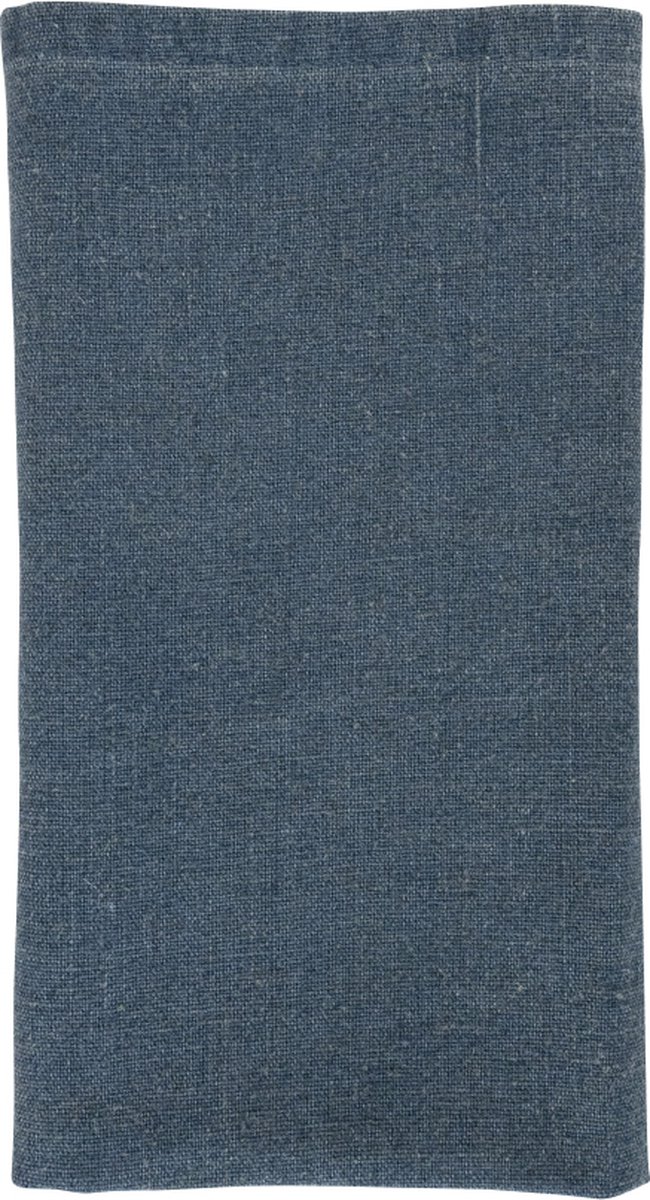 Laura Ashley Kitchen Linen Collectables Servetten katoen en linnen - Blauw - 45x45cm
