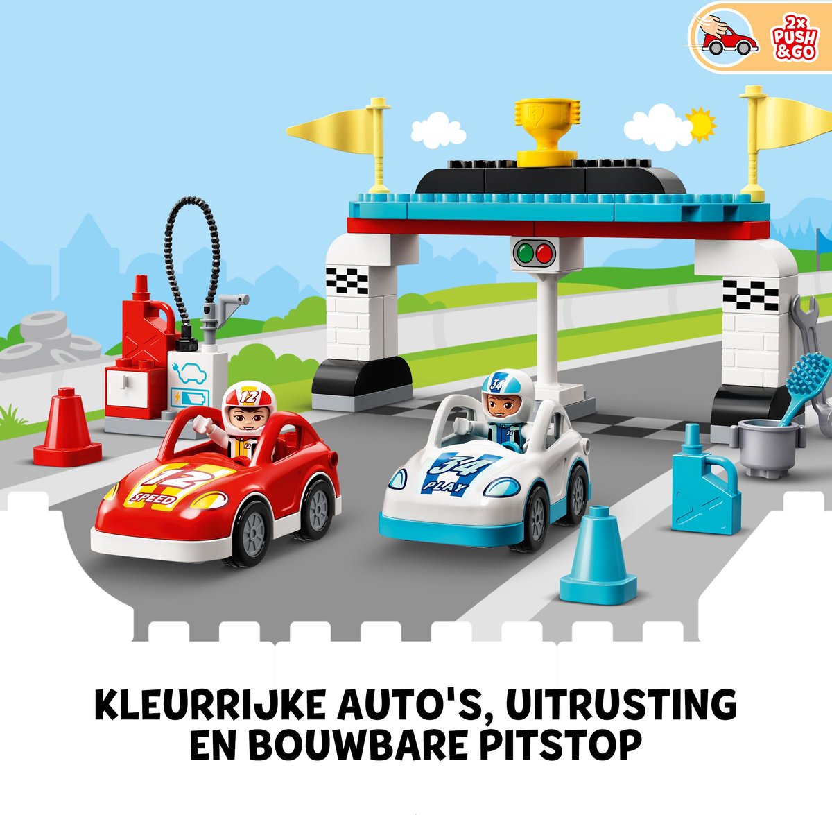 LEGO DUPLO Racewagens 10947 — afbeelding 6