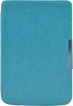 Housse pour liseuse adaptée au PocketBook Basic Touch - Sleepcover - Fonction Auto/Wake - Fermeture magnétique - Blauw clair