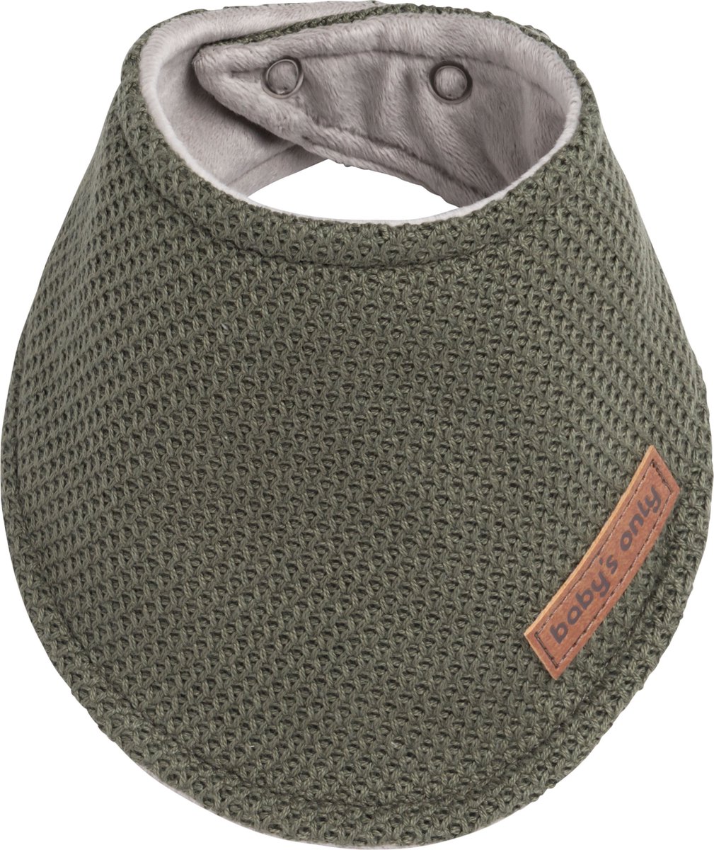 Goedkoopste Baby's Only Bandana slab - Slabber Classic - Khaki - 0-8 maanden - Verstelbaar in twee maten