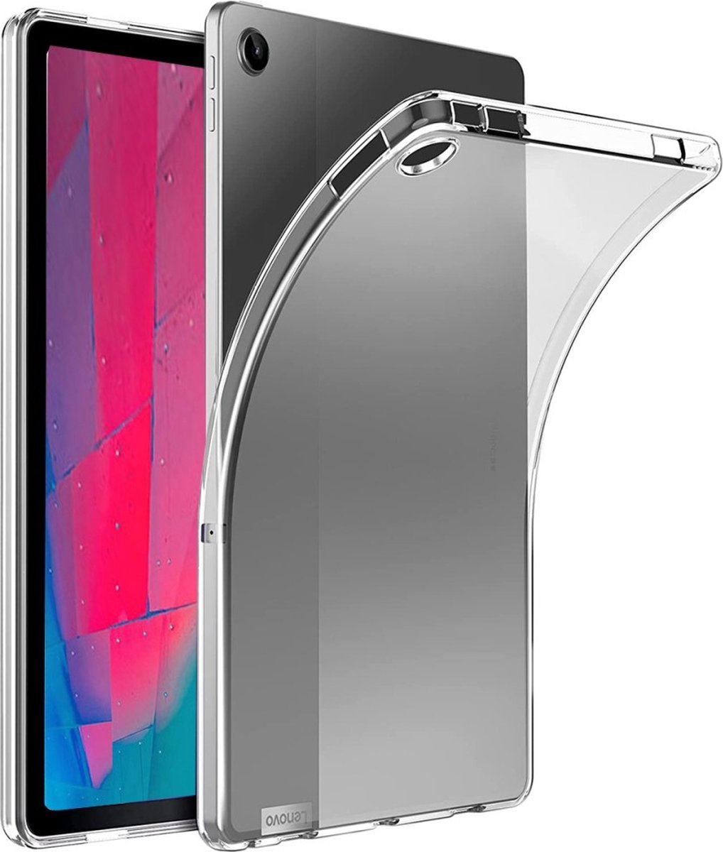 Lenovo Tab M10 Plus (3e generatie) 10.6 inch TPU Siliconen Hoesje Transparant