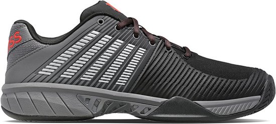 K-Swiss Express Light 2 Heren - Sportschoenen - Tennis - Smashcourt -  Black/Grey | bol.com