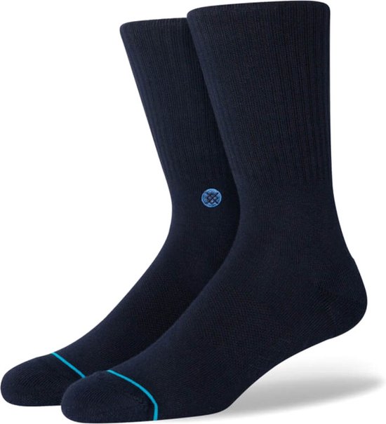 Stance casual icon donkerblauw - 38-42