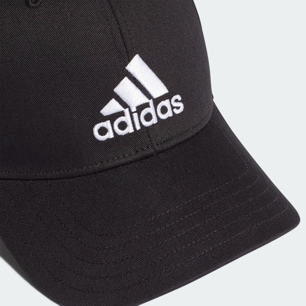 adidas - Baseball Cap Cotton - Zwarte Pet - Men - Zwart | bol