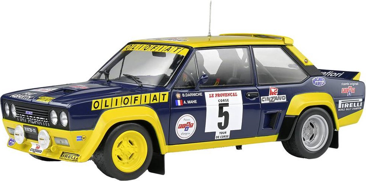 Fiat 131 Abarth #5 Winner Rally Tour de Corse 1977