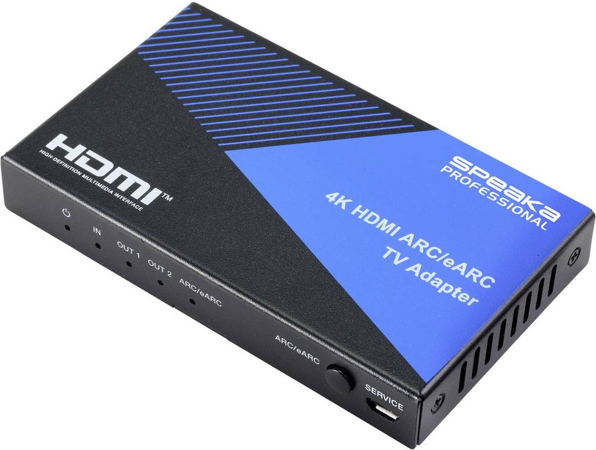 SpeaKa Professional AV Converter SP-HDA-500 [HDMI - HDMI] 3840 x 2160 Pixel