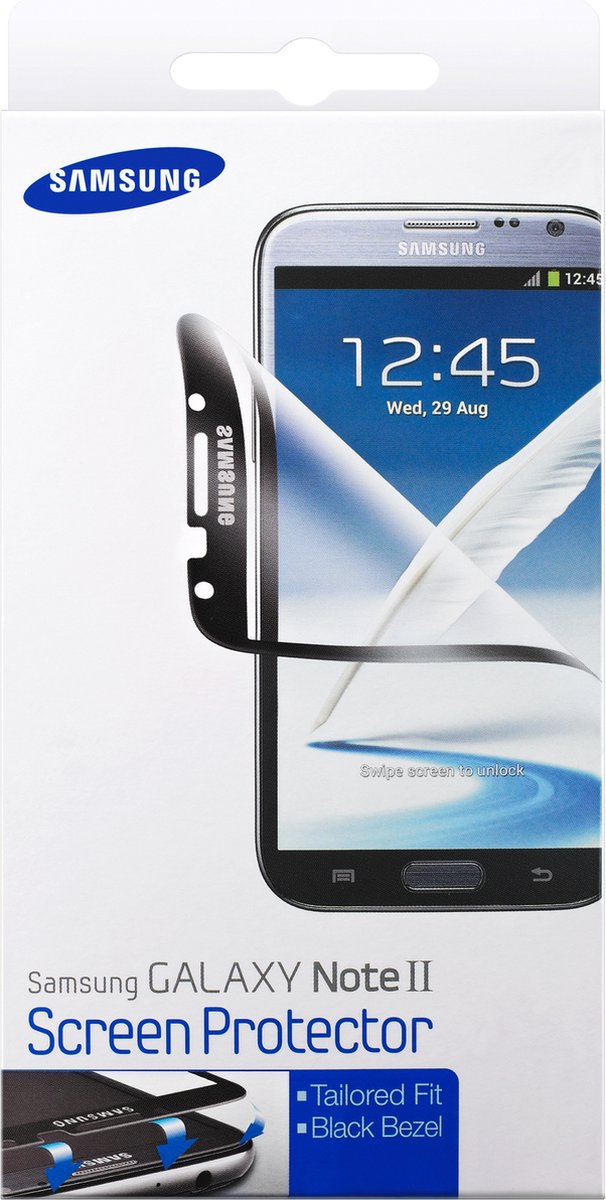 Samsung Screenprotector voor de Samsung Galaxy S3 Mini - Zwart