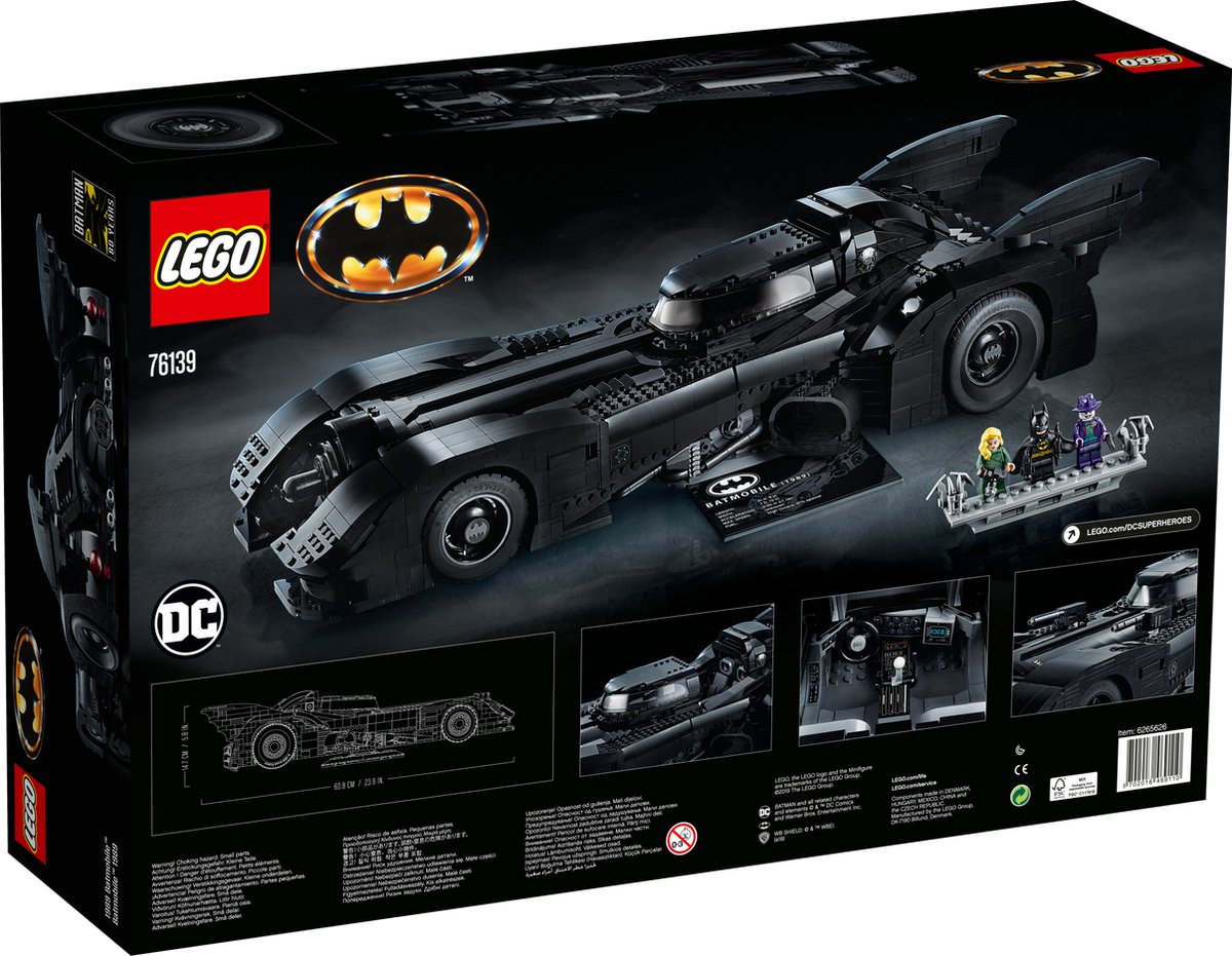 LEGO Batman 1989 Batmobile - 76139 | bol
