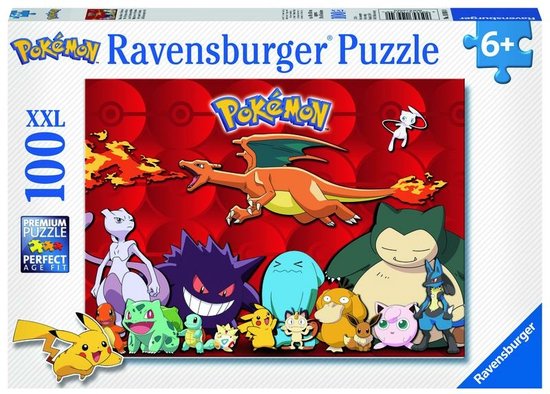 Ravensburger Puzzle 100 P Xxl - Mes Pokémon Préférés