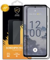 2-Pack Nokia X30 Screenprotectors - MobyDefend Screensavers Met Zwarte Randen - Gehard Glas - Glasplaatjes Geschikt Voor Nokia X30