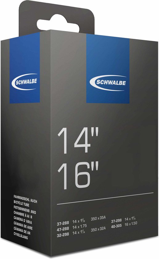 Schwalbe Binnenband Sv2 14 X 1 1/4 / 16 X 1.50 (37-288/40-305) Fv