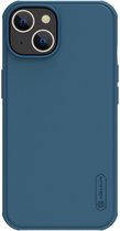Nillkin Super Frosted Shield Apple iPhone 14 Hoesje MagSafe Blauw