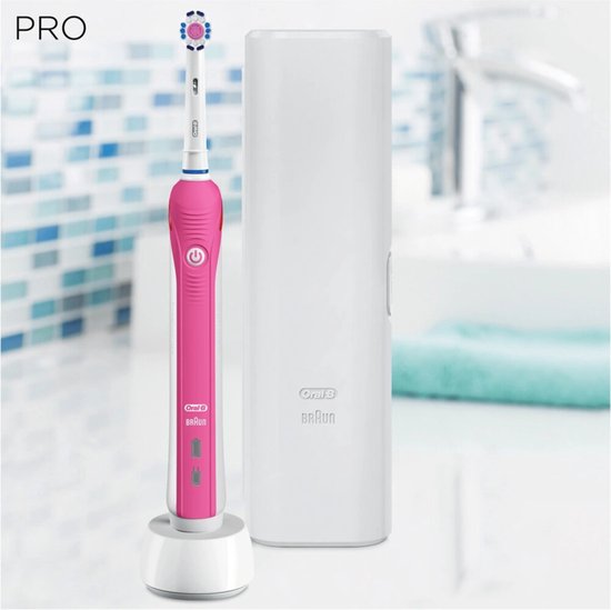 Oral-B PRO 2500 3D - Elektrische Tandenborstel - Roze - Oral B