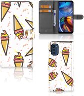 Case Motorola Moto E32 | Moto E32s Telefoonhoesje Icecream