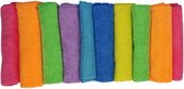 Microvezel doekjes set - Multicolor - Microvezel - 10 Stuks - Schoonmaakdoekjes - Schoonmaken - Huishouden - Schoonmaak - Schoon