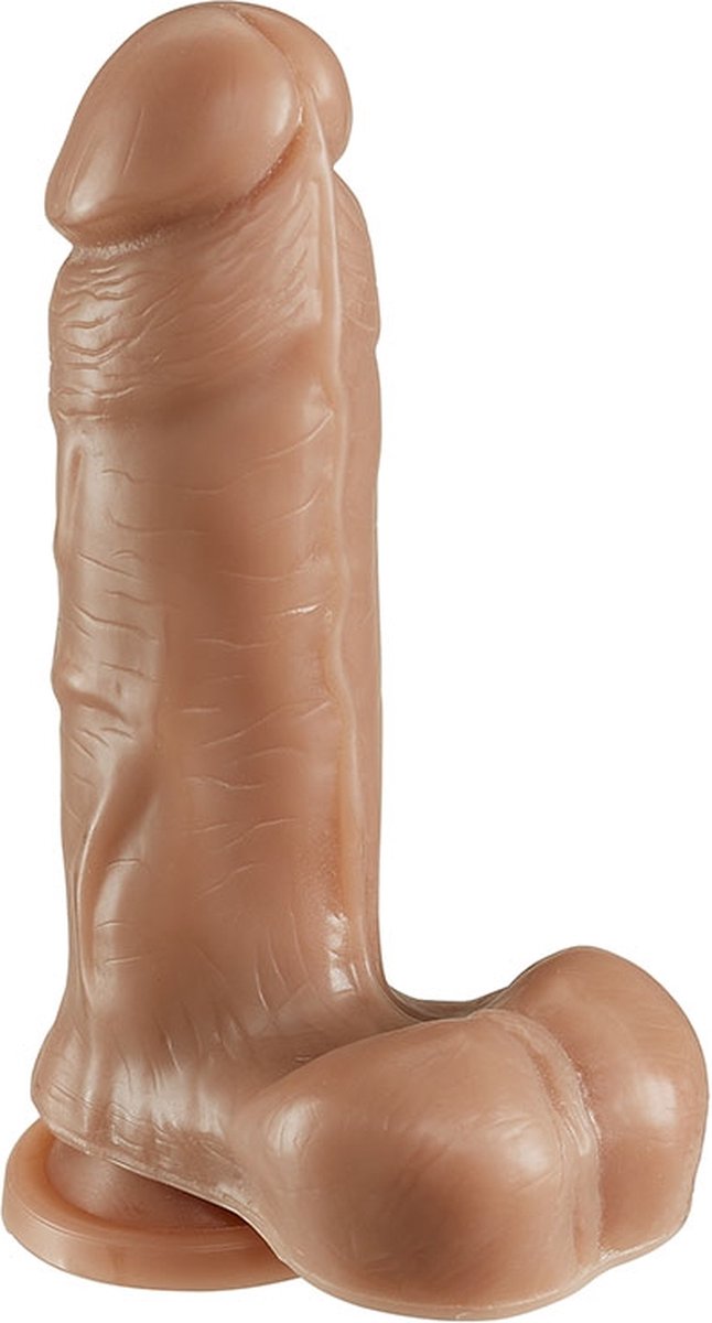 Cloud 9 Working Man - Jouw Influencer Dildo - 18 cm tan