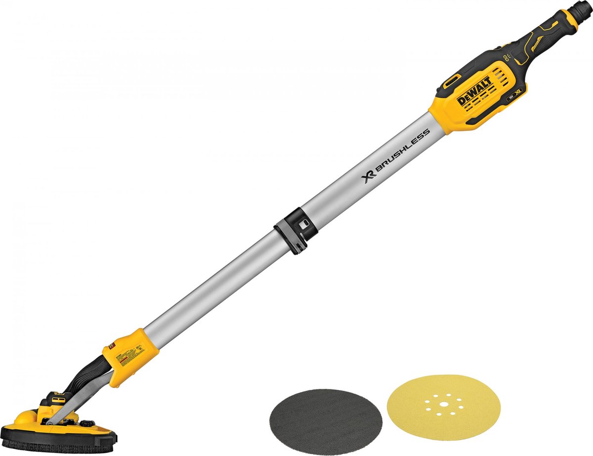 DeWALT DCE800NB Excentrische accu langnekschuurmachine 225mm 18V XR Basic Body
