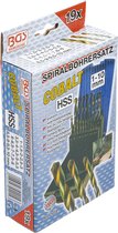 BGS - professionele HSS kobalt spiraalborenset - 19-delig - hittebestendige boren set - BGS2014