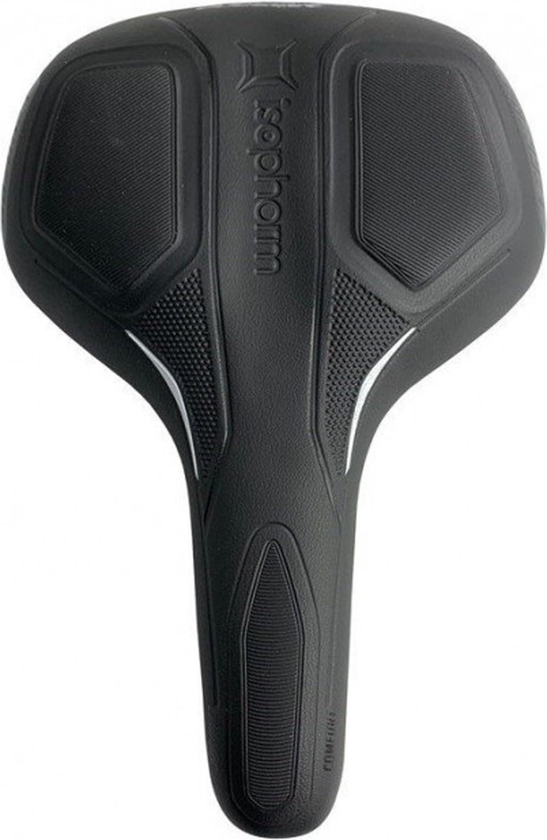 Zadel Selle Bassano Leggera Isophorm City dames - zwart