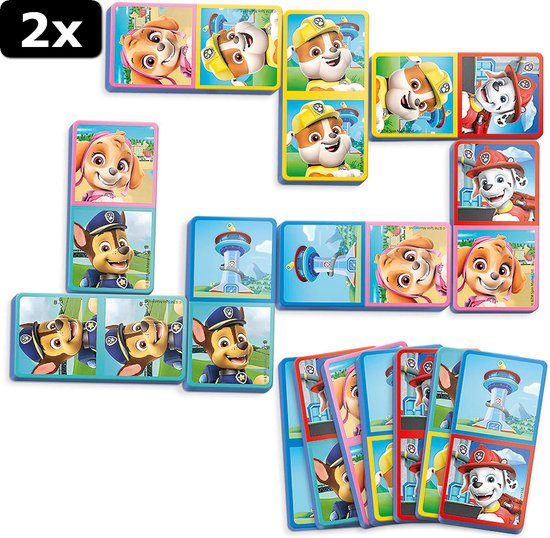 2x Totum Paw Patrol Bath Domino
