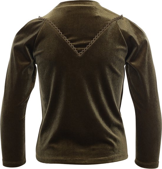 LOOXS 10sixteen 2232-5441-365 Meisjes T-Shirt - Maat 164 - Groen van 95% POLYESTER 5% ELASTANE