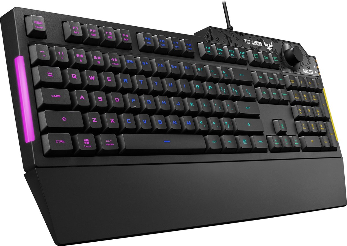 ASUS TUF Gaming Combo K1 & M3 toetsenbord Inclusief muis USB QWERTY Amerikaans Engels Zwart