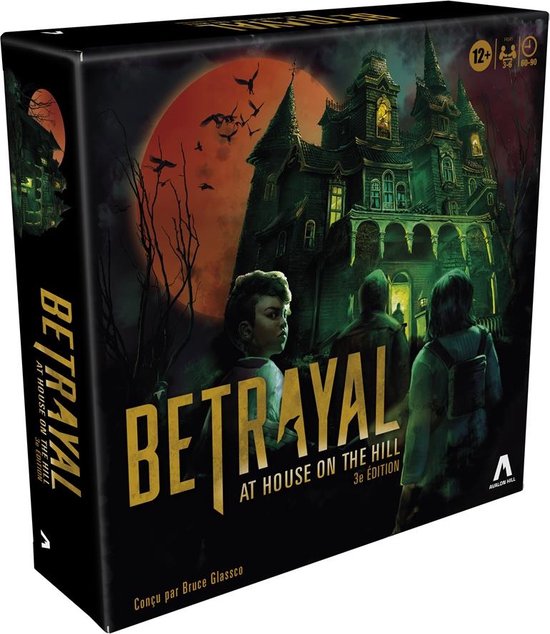 Gezelschapsspel: Betrayal at the House on the - Vernieuwde versie - Engelstalig - Bordspel, uitgegeven door Hasbro Gaming