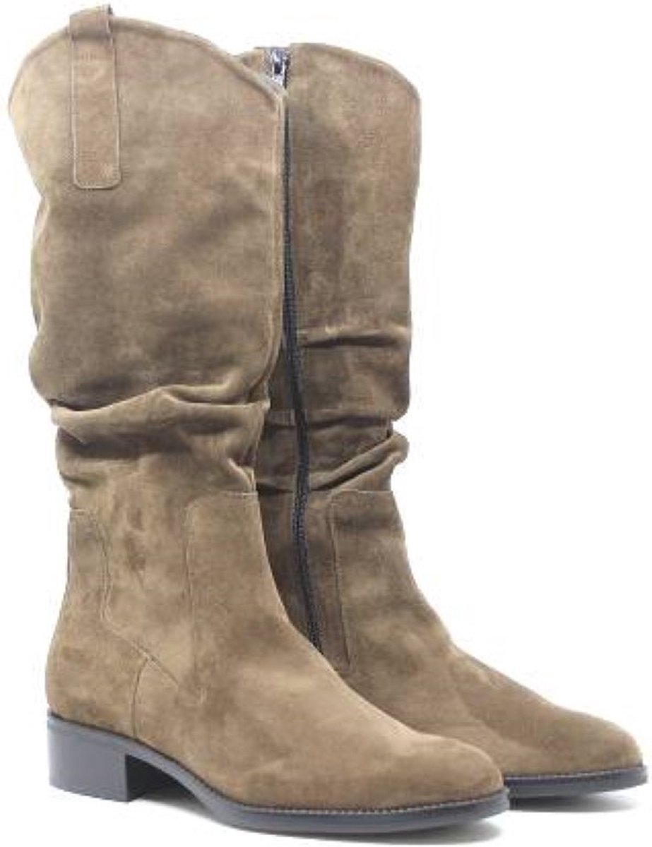 Cowboylaarzen voor dames Western-kniehoge laarzen Vierkante neus Retro halfhoge laarzen met dikke hak (Color : Black, Size : 41 EU Cowboylaarzen voor dames Western-kniehoge laarzen Vierkante neus Retro halfhoge laarzen met dikke hak (Color : Black, Size : 41 EU