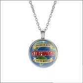 Ketting Glas - Officieel De Beste Stiefvader Van De Wereld