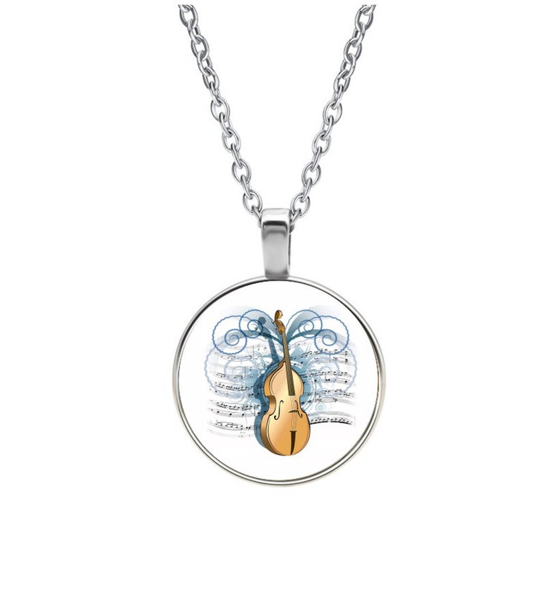 Ketting Glas - Viool