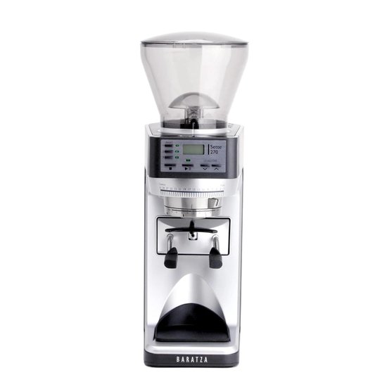 Baratza Sette 270 Espresso elektrische koffiemolen – Zwart/Zilver