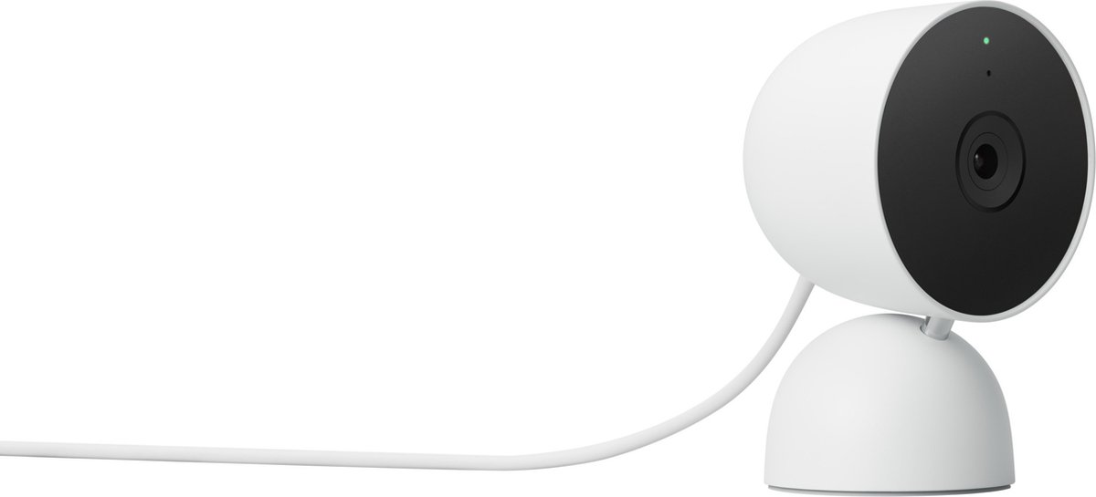 Afbeelding 2 van Google Nest Camera - Beveiligingscamera - Wit - FullHD - Bedraad - 2 stuks