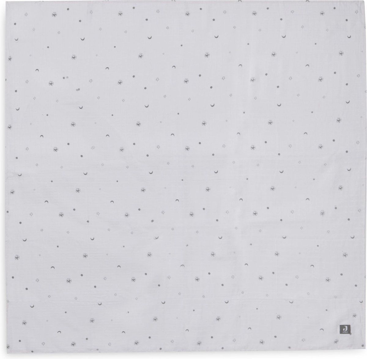 Goedkoopste Jollein Hydrofiele Doek Large 115x115cm Stargaze - Leaf Green - 2 Stuks