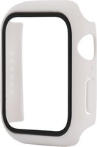 Screenprotector watch case - hoesje - geschikt voor Apple Watch Series 4/5/6 - 44 mm - wit